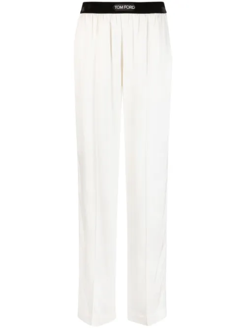 Pantalon droit à coupe ample - TOM FORD - Modalova