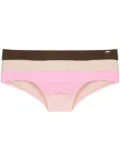 Amir Slama panelled swim trunks - Pink