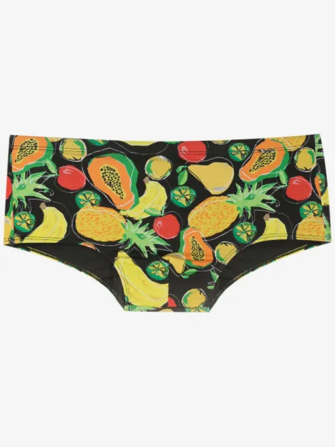 Amir Slama fruit-print swim trunks