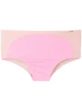 Amir Slama panelled swim trunks - Pink