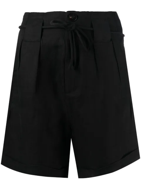 Scotch & Soda tied-waist pleated shorts