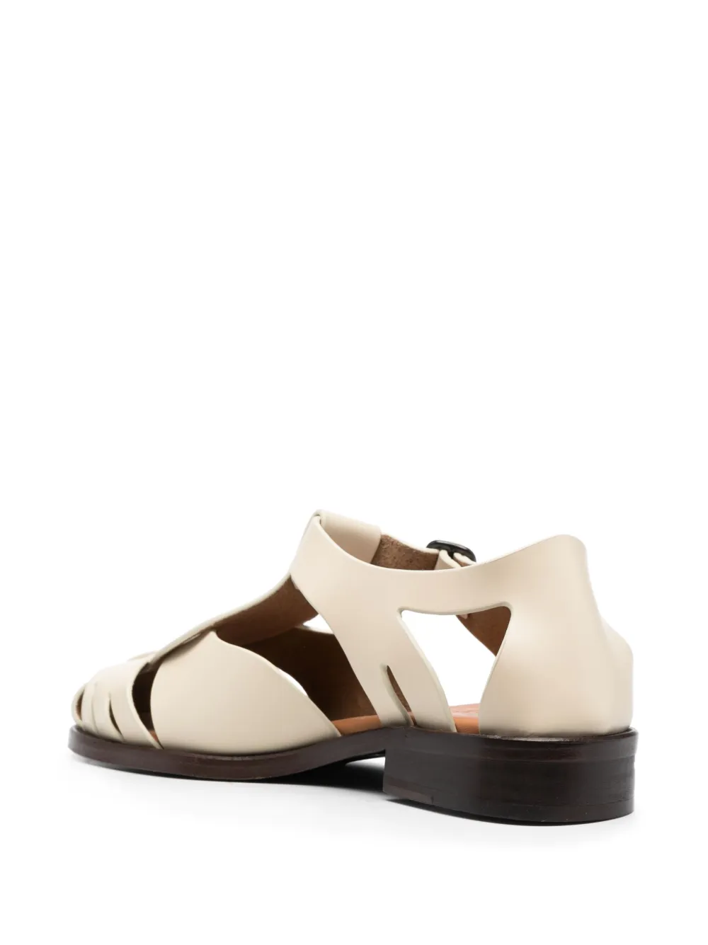 Hereu Pesca leather sandals Neutrals
