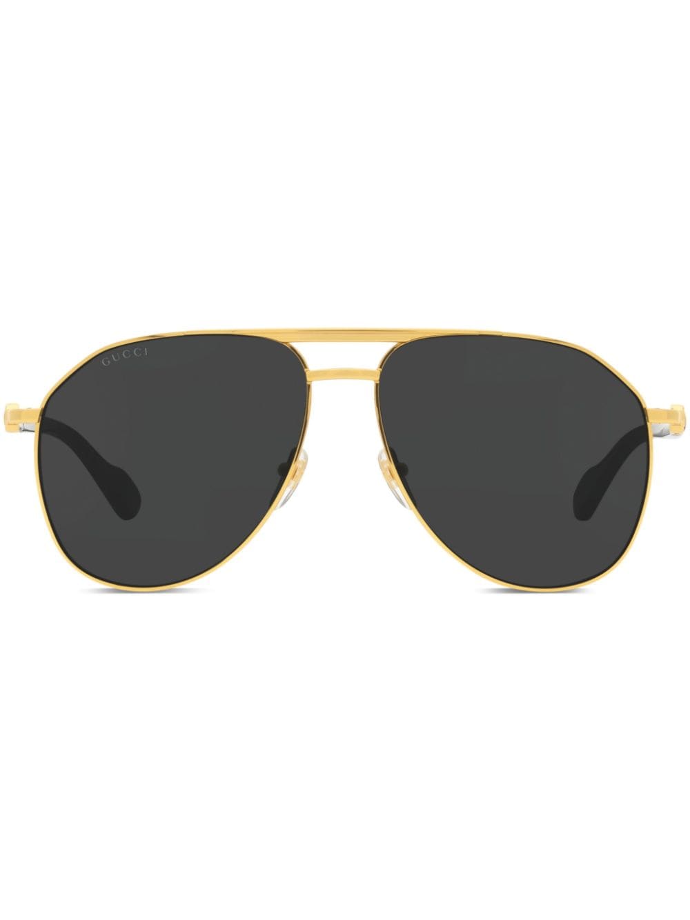 Gucci Pilot-frame Sunglasses In Gold