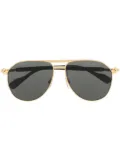 Gucci Eyewear pilot-frame sunglasses - Gold