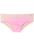 Amir Slama panelled swim trunks - Pink