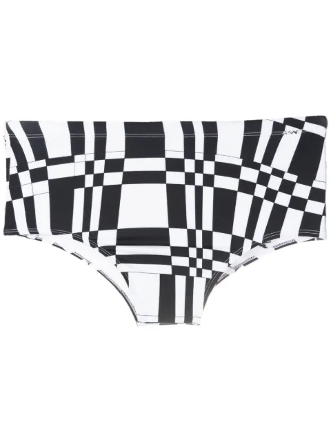 Amir Slama geometric-print swim trunks