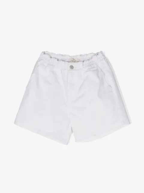 Andorine bonded-seam cotton shorts