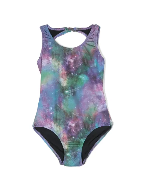 Andorine traje de baño stretch con estampado cósmico