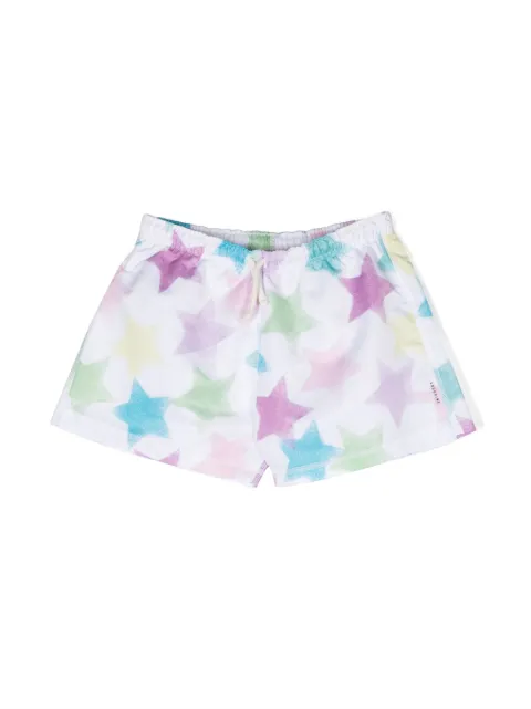 Andorine star-print drawstring swim shorts