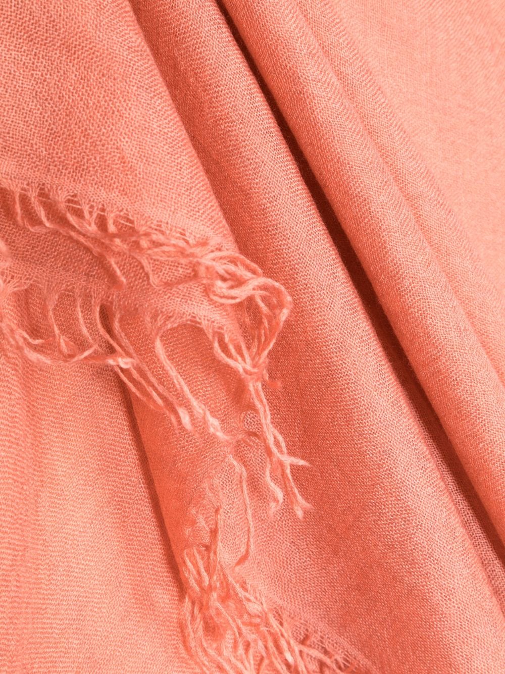 Shop Faliero Sarti Wraparound Style Cashmere-blend Scarf In Pink