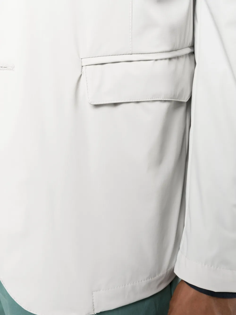 Herno Einreihiges Sakko In Grey