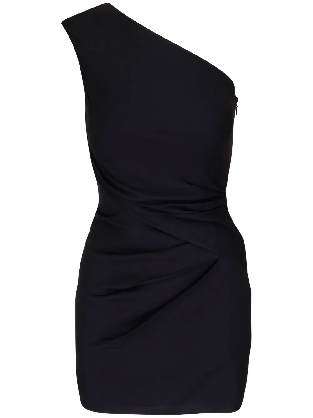 Roland Mouret one-shoulder draped dress - Black