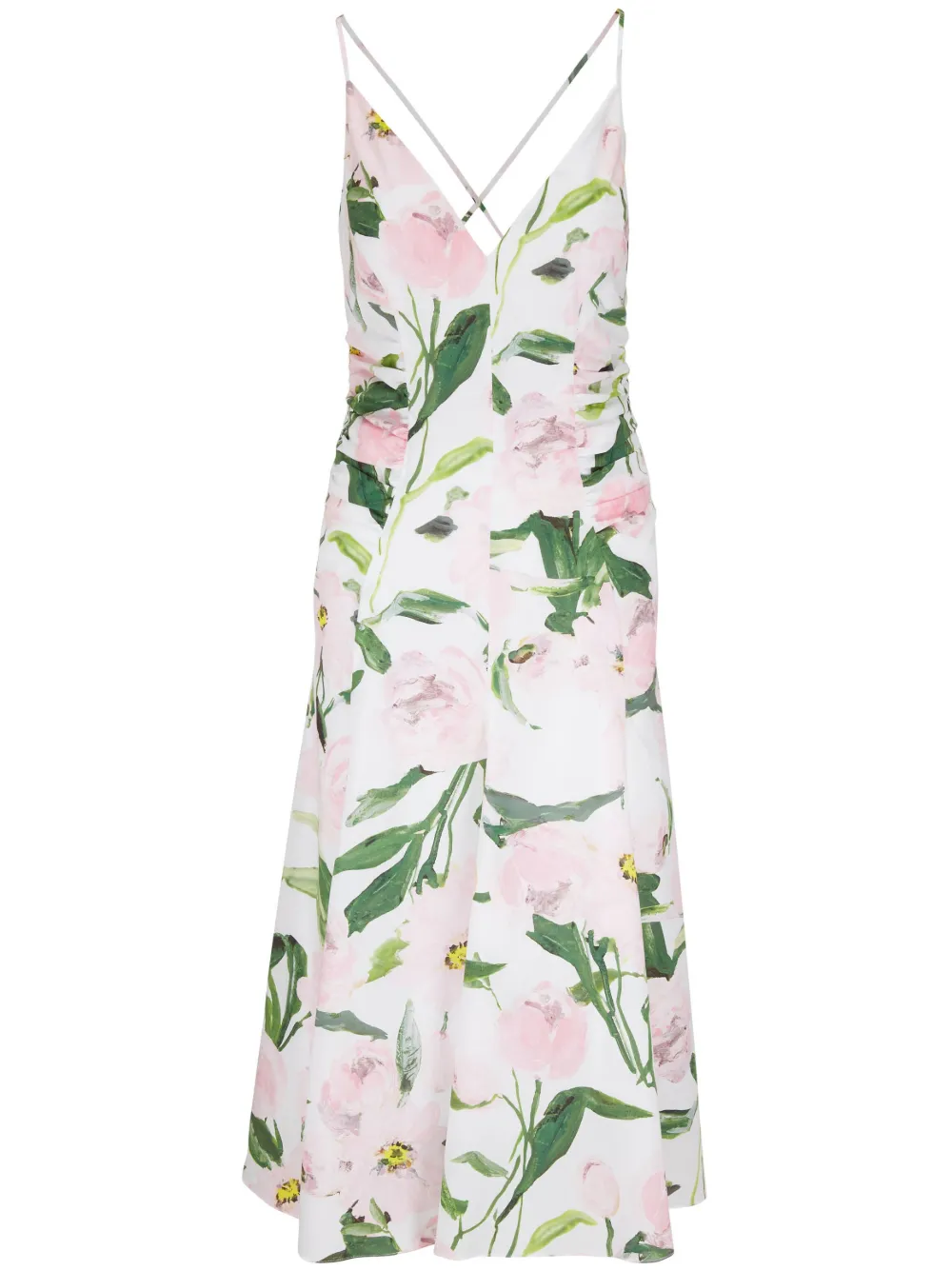 Carolina Herrera Floral-print Dress - Farfetch