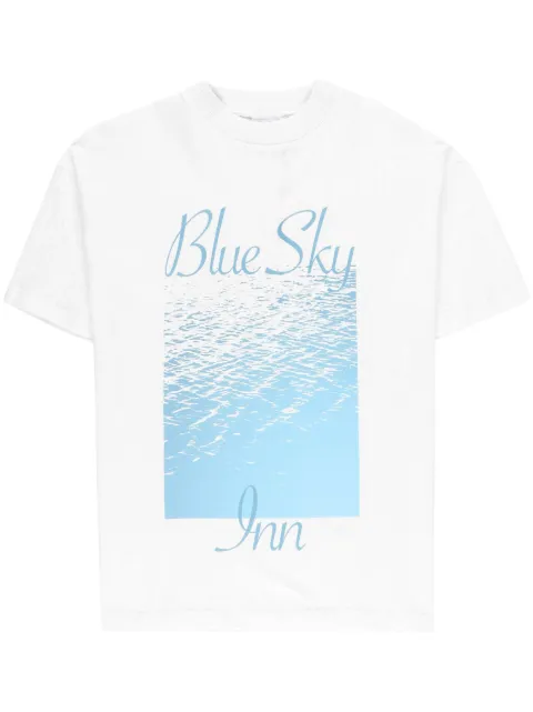 BLUE SKY INN graphic-print cotton T-shirt
