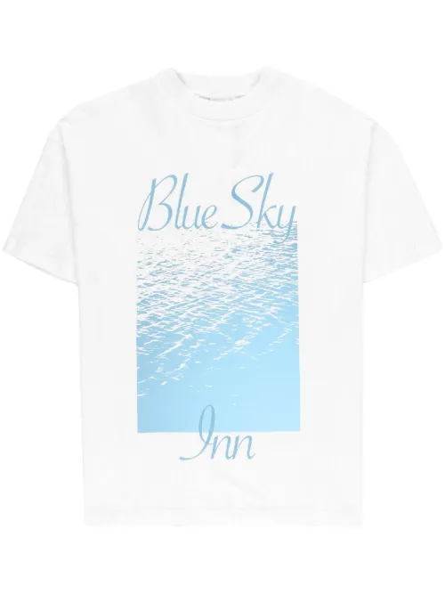 T-shirt en coton à imprimé graphique - BLUE SKY INN - Modalova