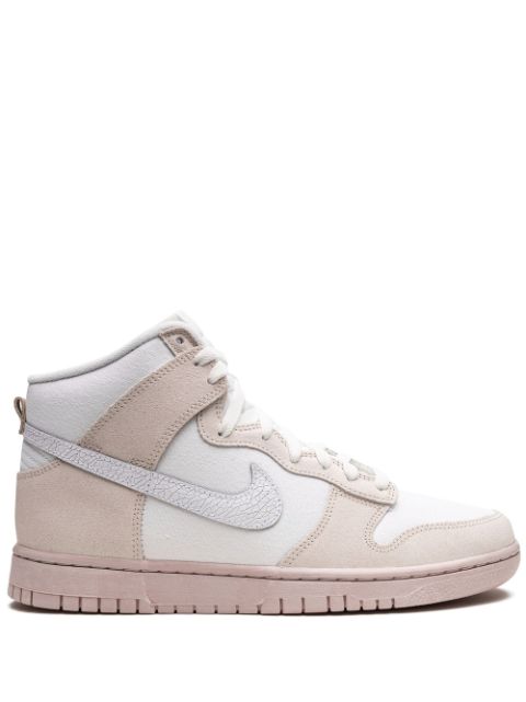 Nike Dunk High Retro PRM "Cracked Leather Swoosh" sneakers WOMEN