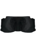 Miu Miu radzimir peplum belt - Black