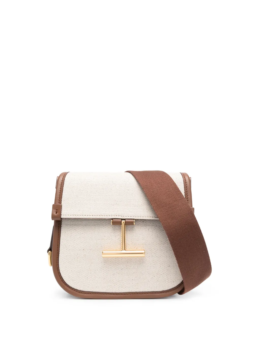 TOM FORD canvas cross-body bag - Neutrals