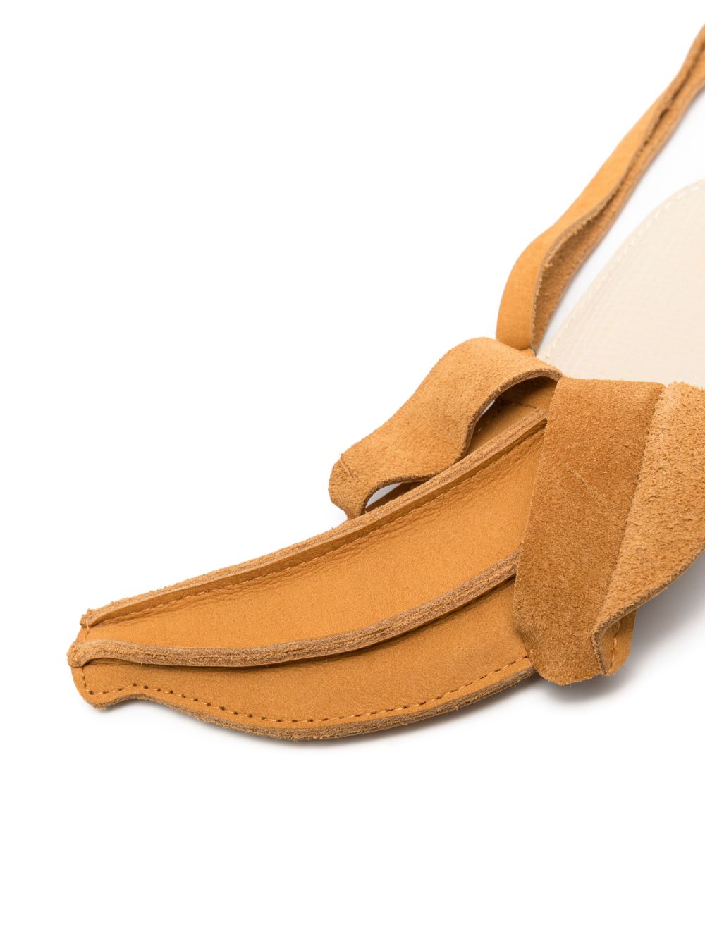 Donsje Schoudertas in banaanvorm - Bruin