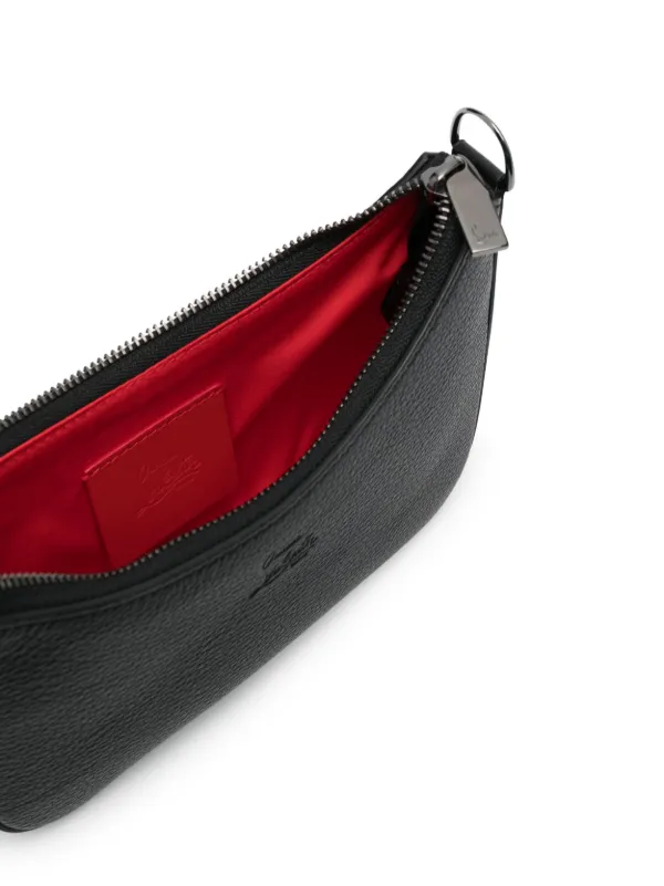 Christian Louboutin Loubila Chain Mini Shoulder Bag | Black | FARFETCH