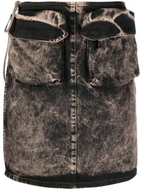 Miu Miu Jeanshemd mit aufgesetzten Taschen