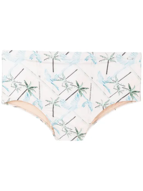 Amir Slama traje de baño con estampado gráfico