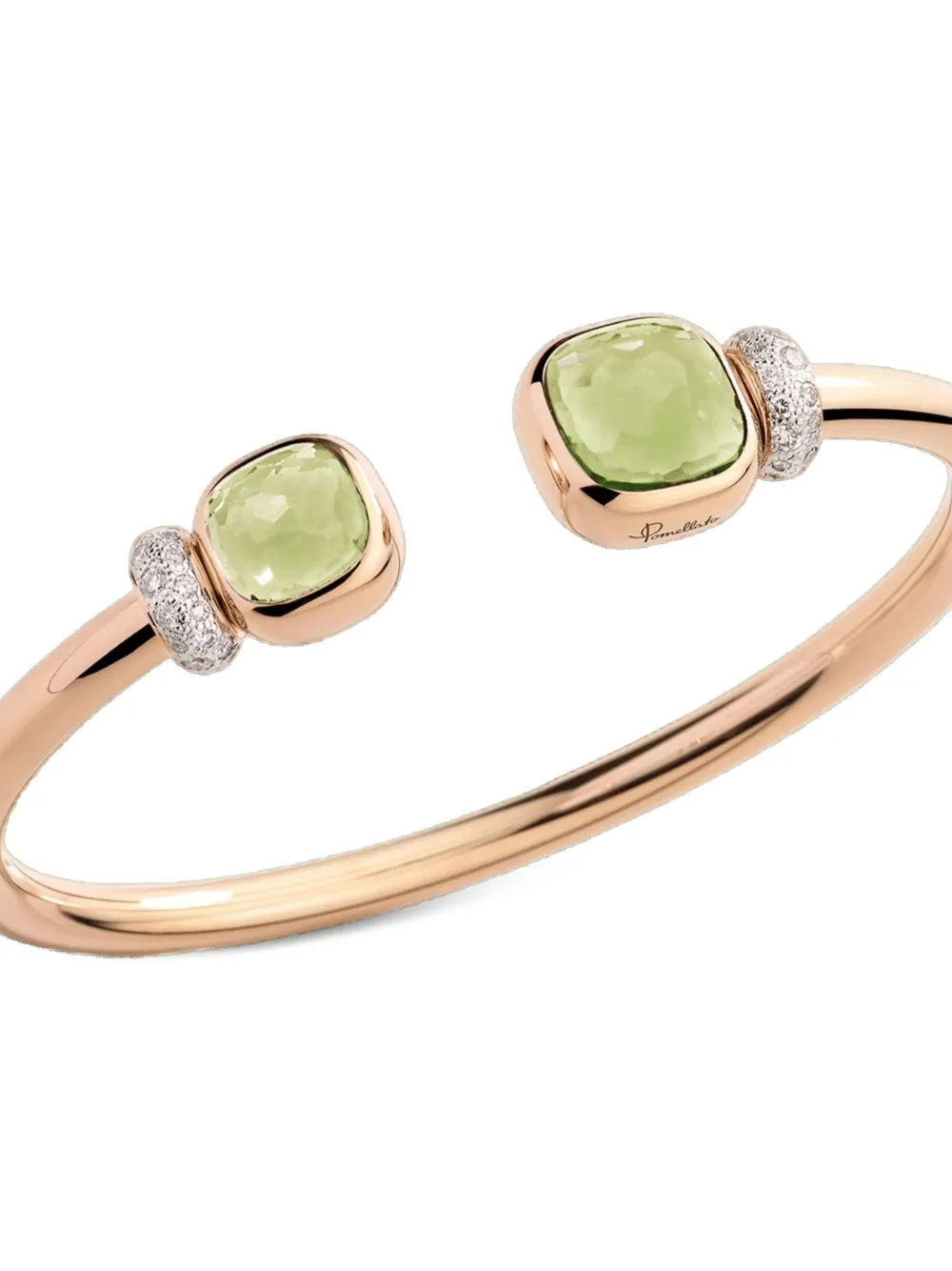 Pomellato 18K Rose Gold Nudo multi-stone bracelet | Image 2