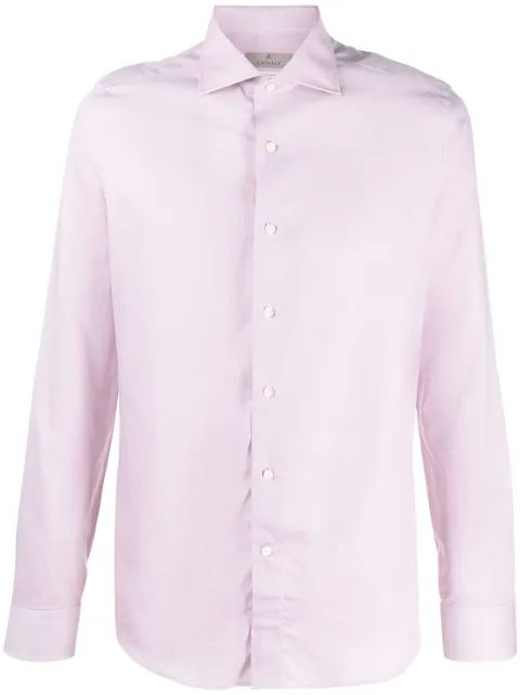 Canali long-sleeve buttoned shirt