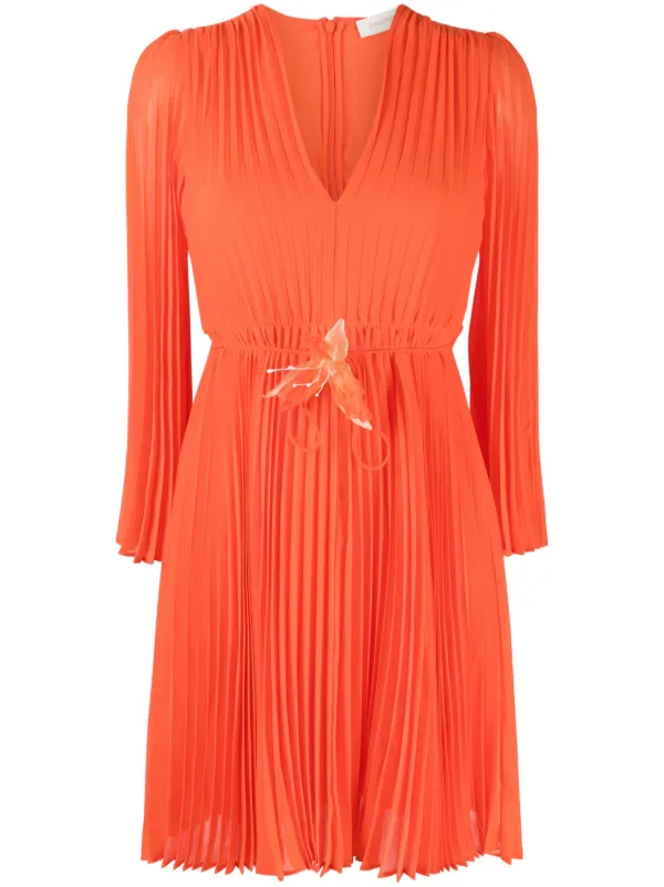 sunray pleated dress ZIMMERMANN Sunray Pleated Picnic Dress | Leopard