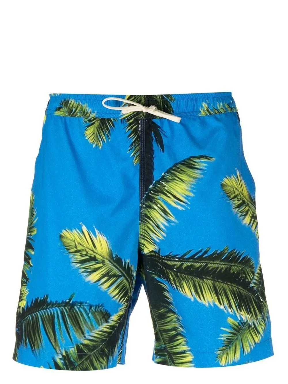 Blue Sky Inn Palm Tree-print Swim Shorts In Blue