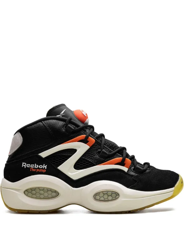 Reebok Question Pump Sneakers Black FARFETCH NO