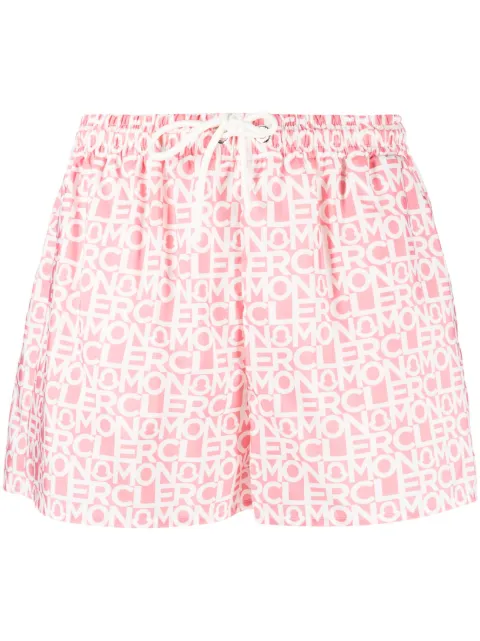 Moncler logo-print shorts