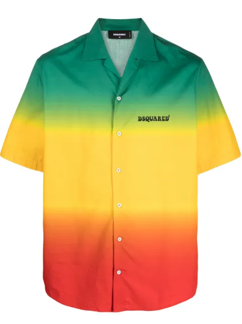 DSQUARED2 Hemd mit Ombre-Effekt