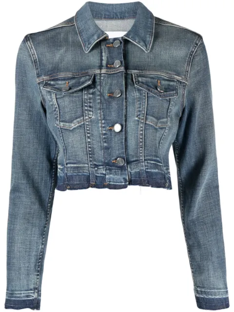 GANNI cropped denim jacket