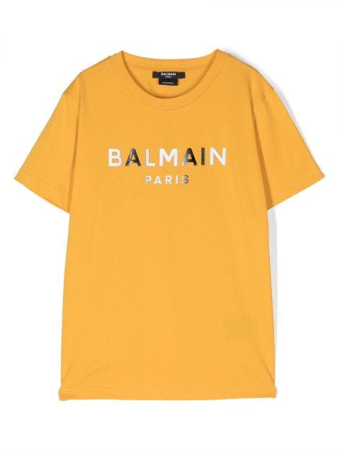 logo-print cotton T-shirt