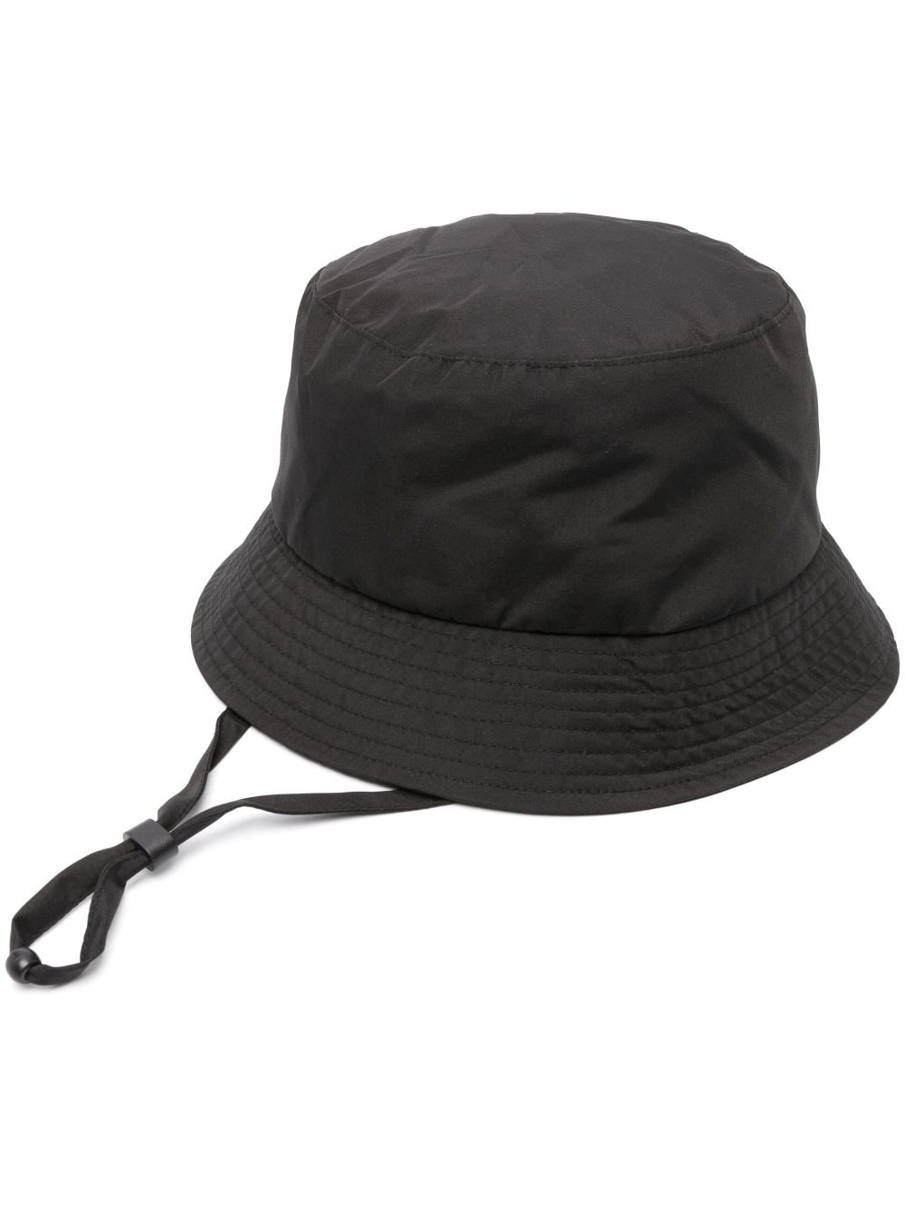 Shop Norse Projects Gore-tex Logo-print Bucket Hat In Schwarz