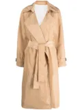 Merci belted trench coat - Brown