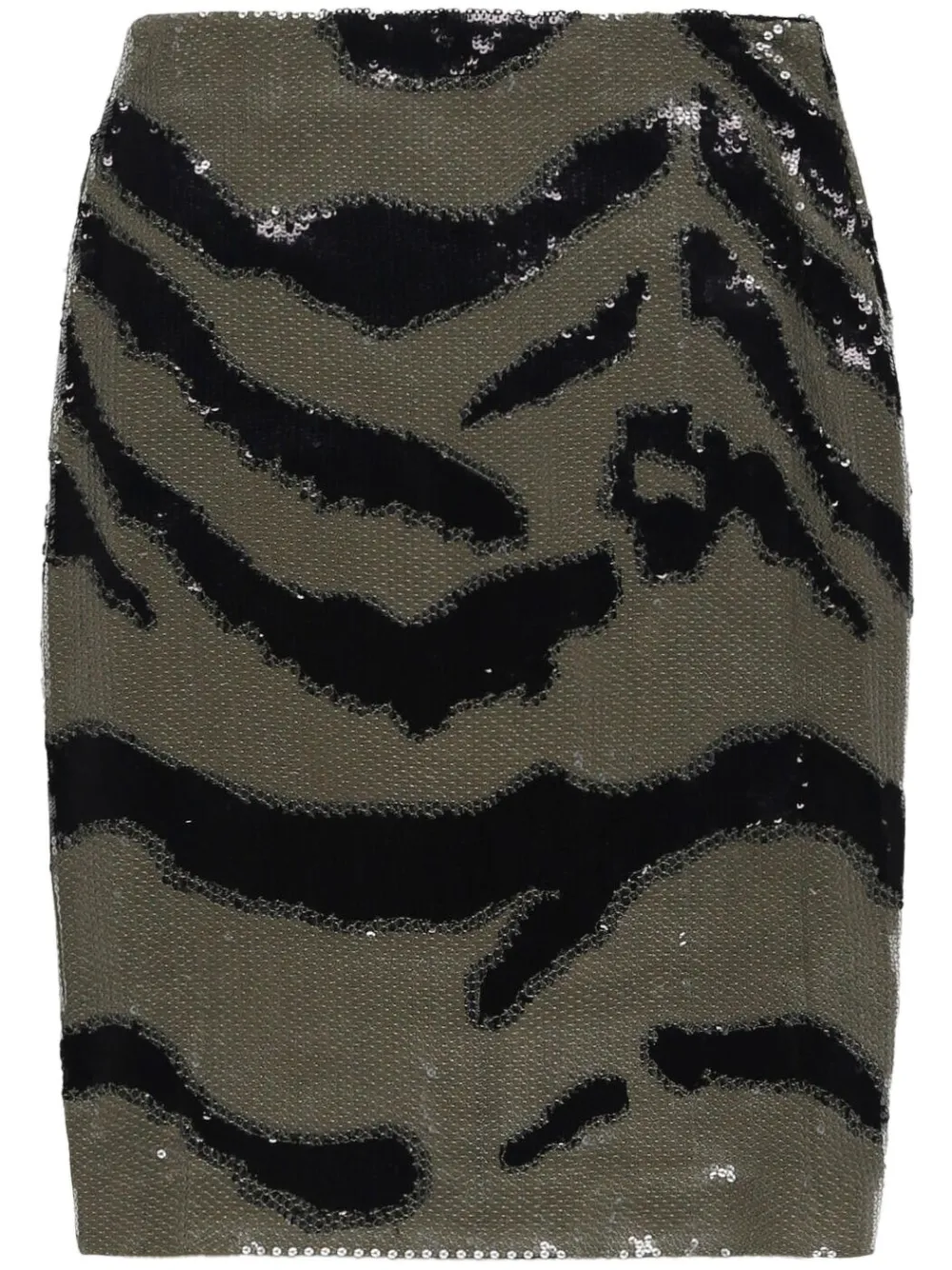 Nili Lotan Bonne sequin-embellished skirt - Green