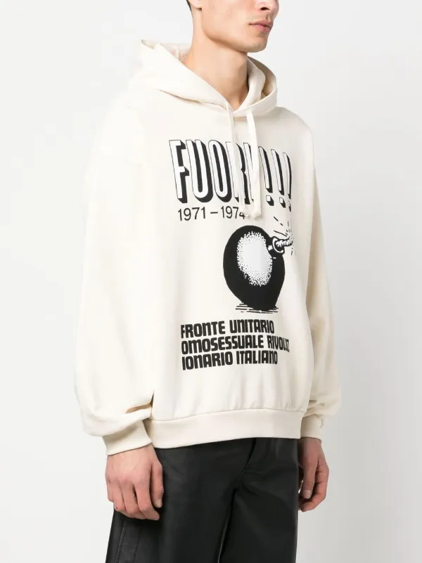 Gucci グラフィック パーカー | ホワイト | FARFETCH JP