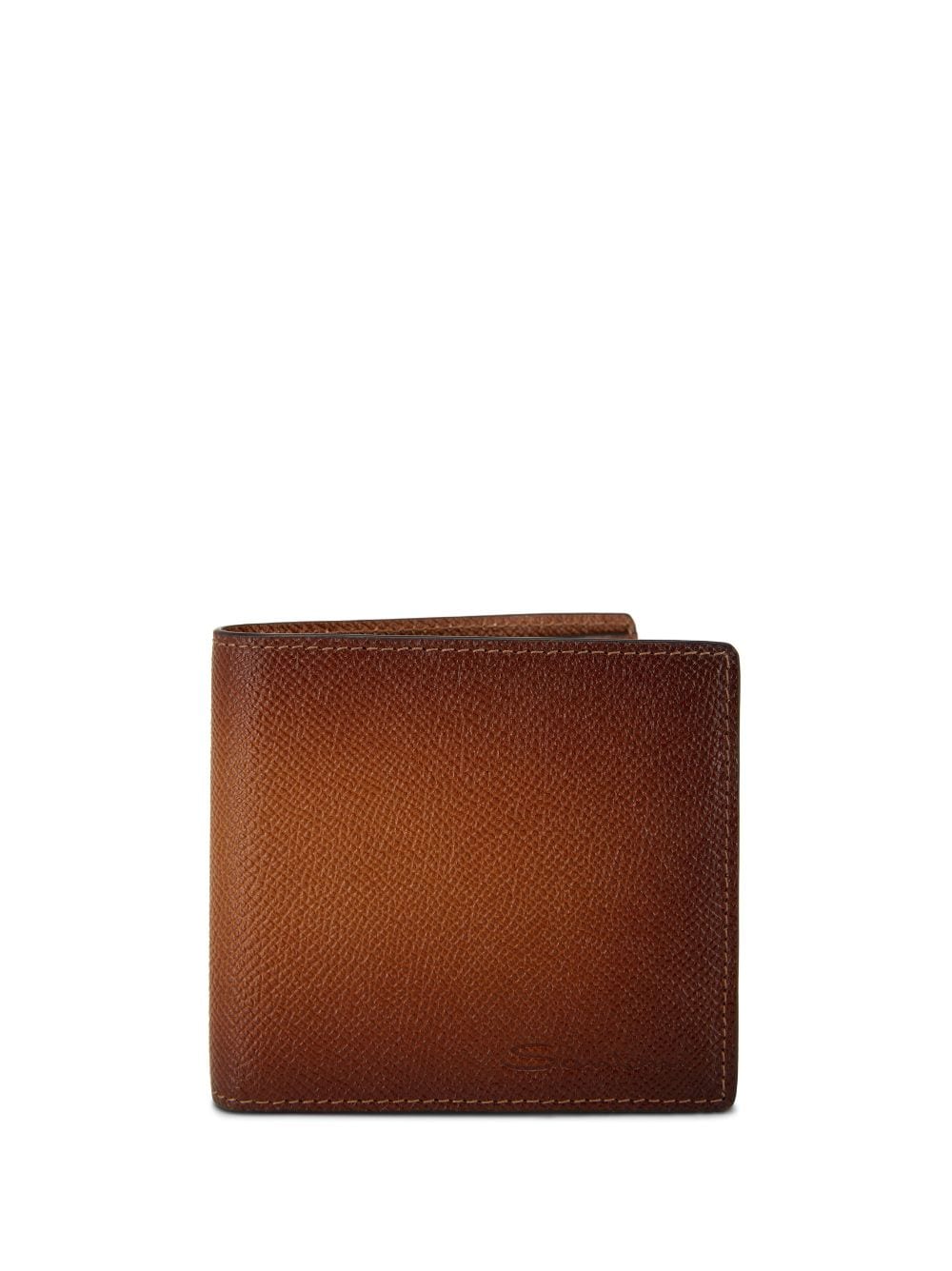 Santoni Men's Leather Card Case