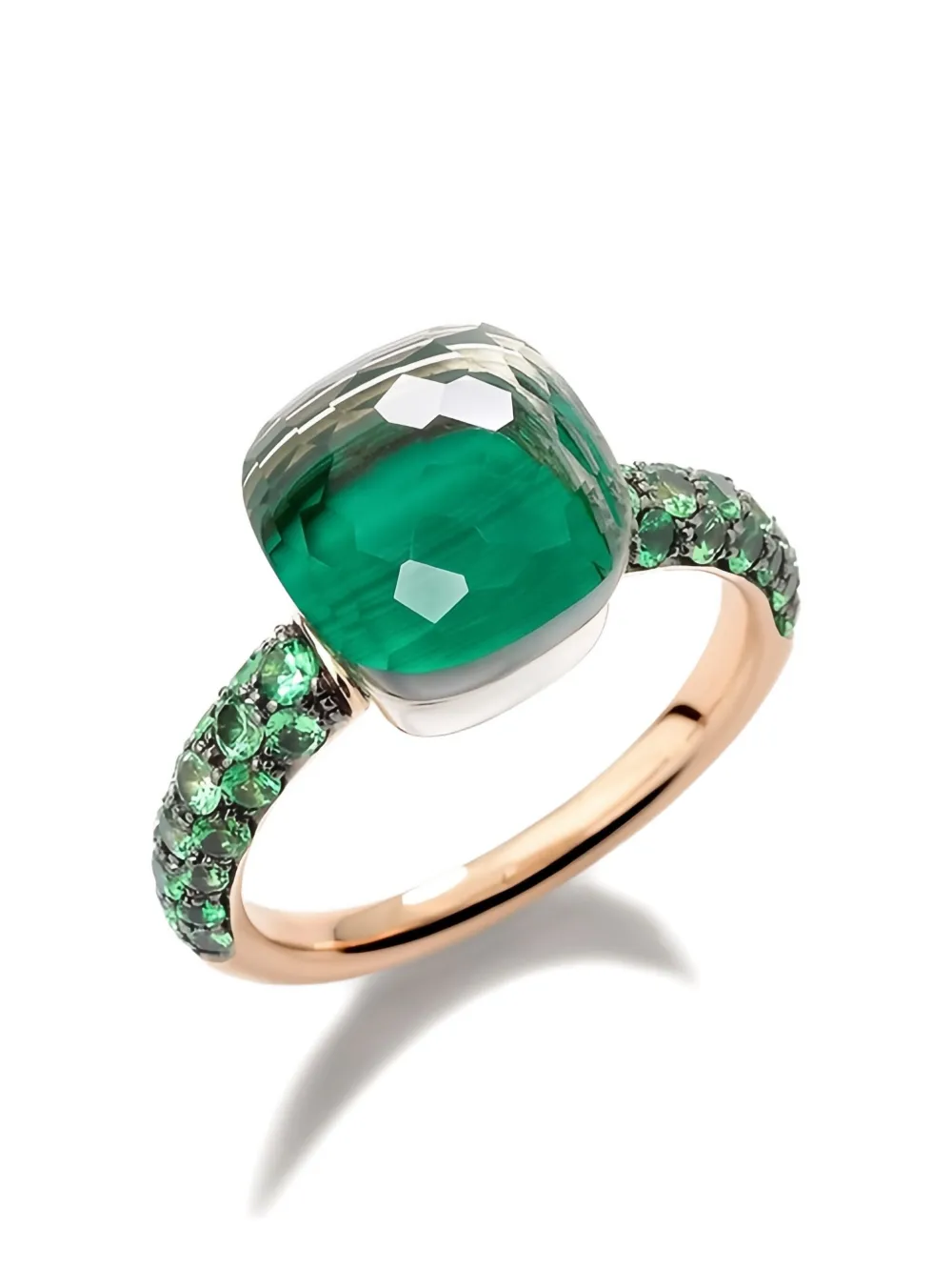 Pomellato 18K White Gold Nudo multi-stone ring | Image 2