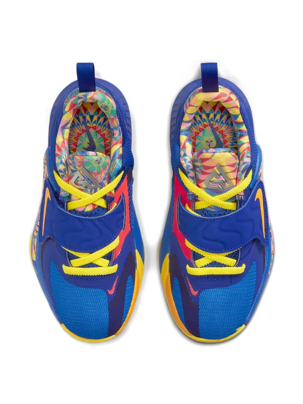 Nike Zoom Freak 4 "kaleidoscope" Sneakers In Blue