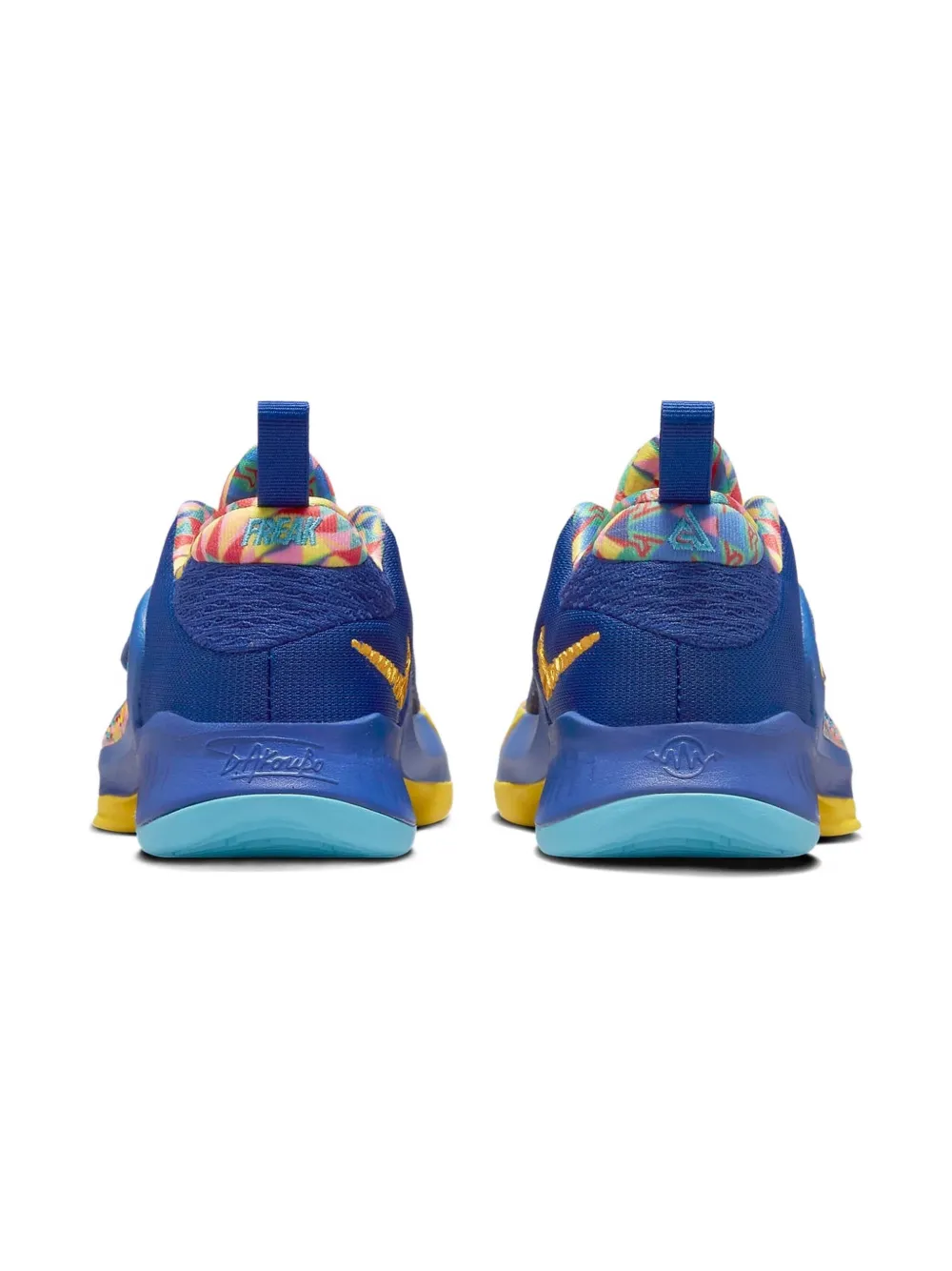 Nike Zoom Freak 4 "kaleidoscope" Sneakers In Blue