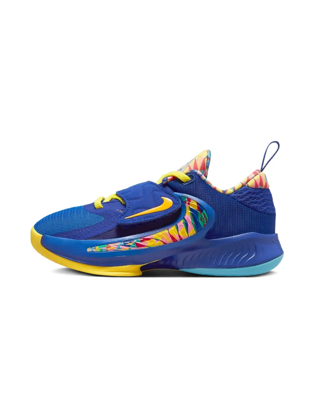 Nike Zoom Freak 4 "kaleidoscope" Sneakers In Blue