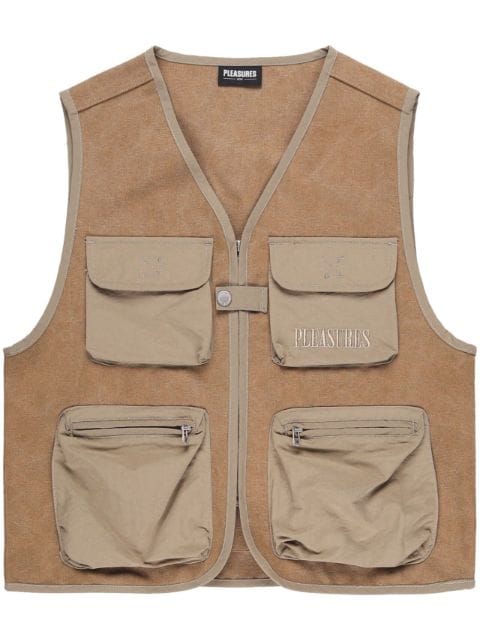 Pleasures Beagle Hunting cotton vest