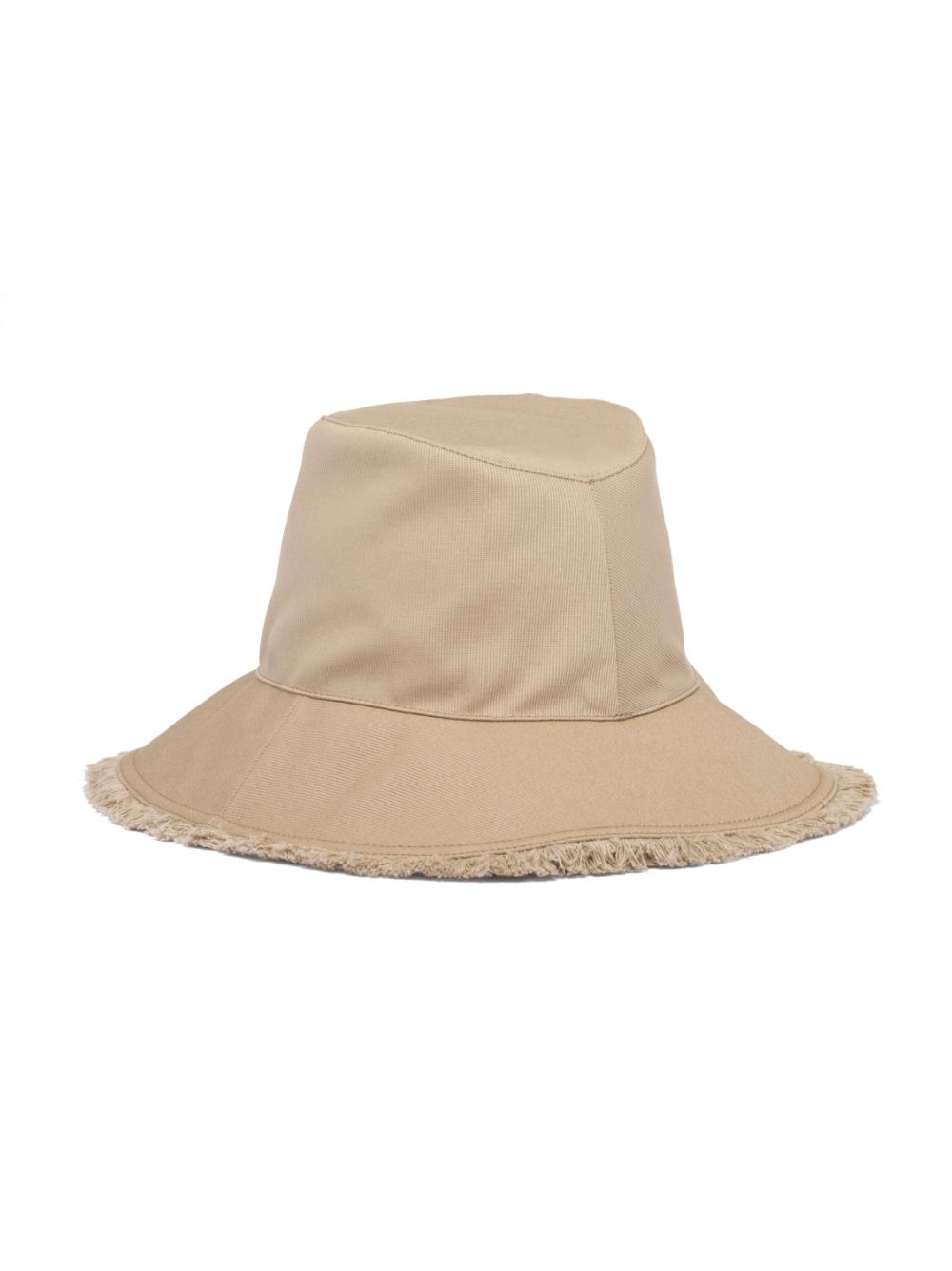 Prada Embroidered triangle-logo Drill Hat | Neutrals | FARFETCH