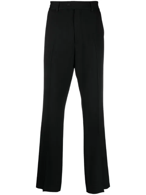 AMIRI buttoned-cuff straight-leg trousers