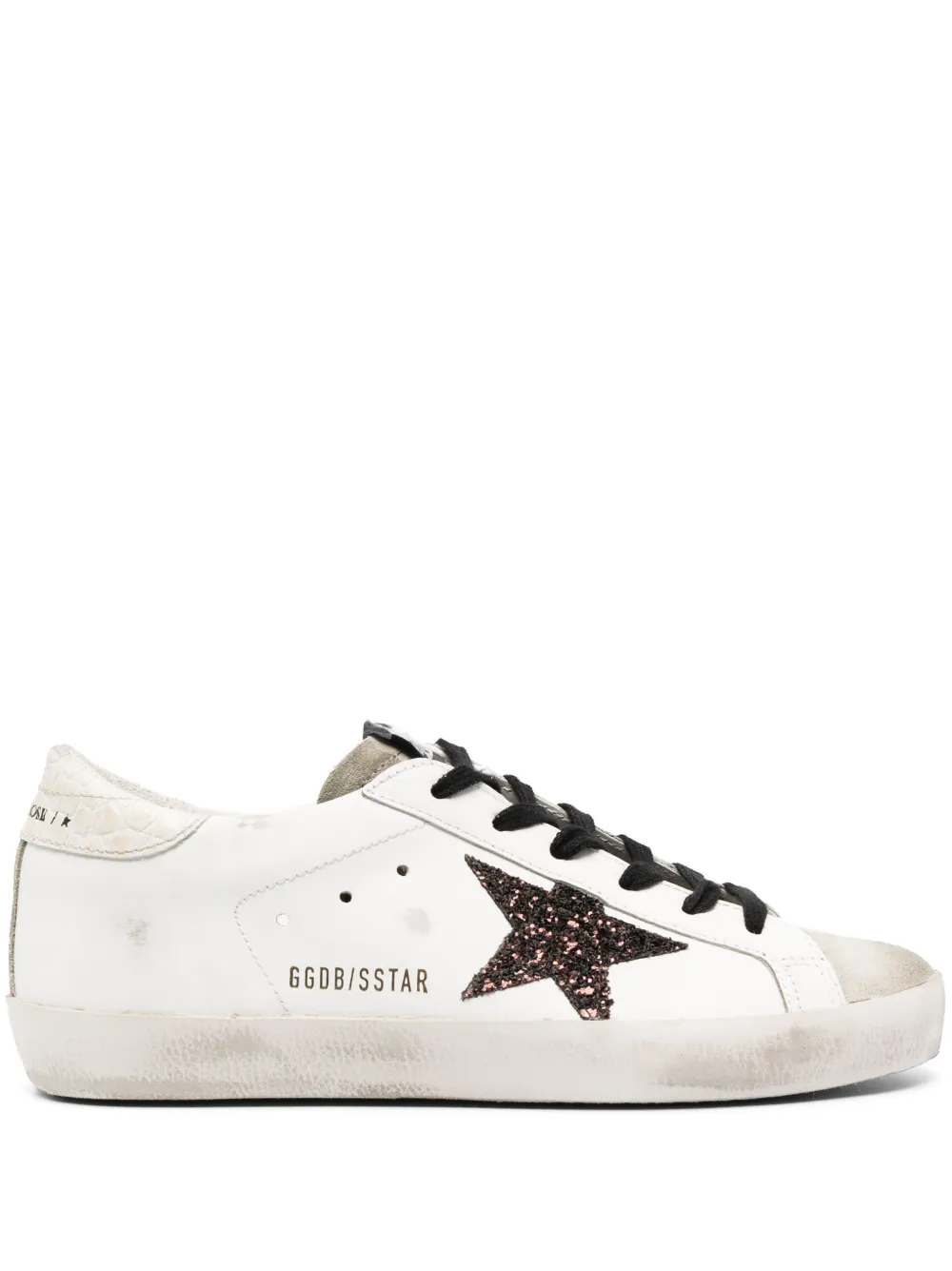 Golden Goose Super-star Low-top Sneakers In Weiss