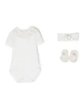 Story Loris lace-collar body set - Neutrals