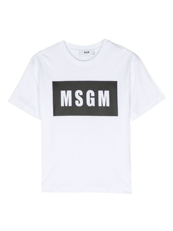 MSGM Kids ロゴ Tシャツ - Farfetch